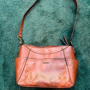 Brown Leather Crossbody Bag